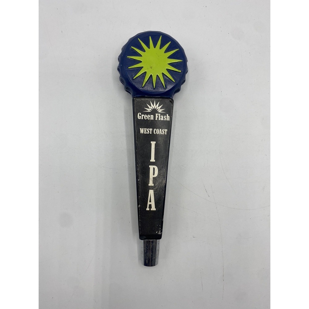 GREEN FLASH WEST COAST IPA Draft Beer Tap Handle SAN DIEGO, CA CALIFORNIA